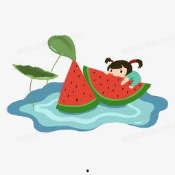 吃瓜视频素材卡通,趣味解读热门话题